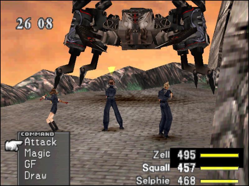 final fantasy viii gameplay